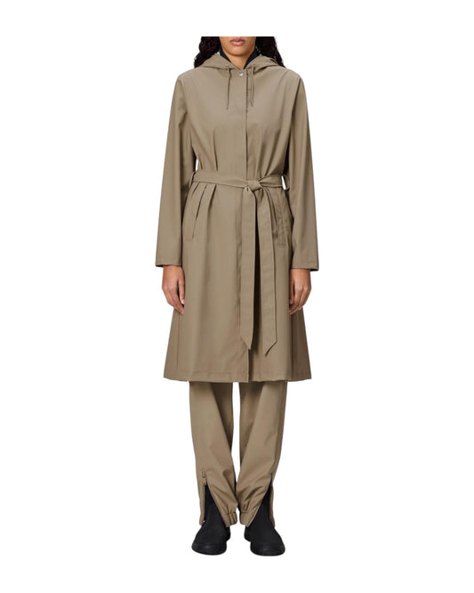 Giacca impermeabile Donna Beige RA12040 BEI RAINS 