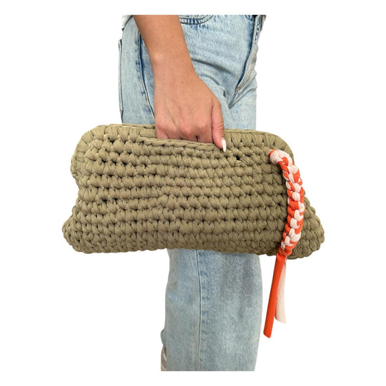 Clutch Bag Sofa grande Verde militare SOFA VERDE MILITARE SOFALI' 