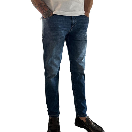 Jeans Rocco lyocell Denim scuro ROCCO D118 A947 752 CAMOUFLAGE 