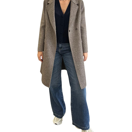 Cappotto Fango melange TF0073 FANGO MELANGE VICOLO 