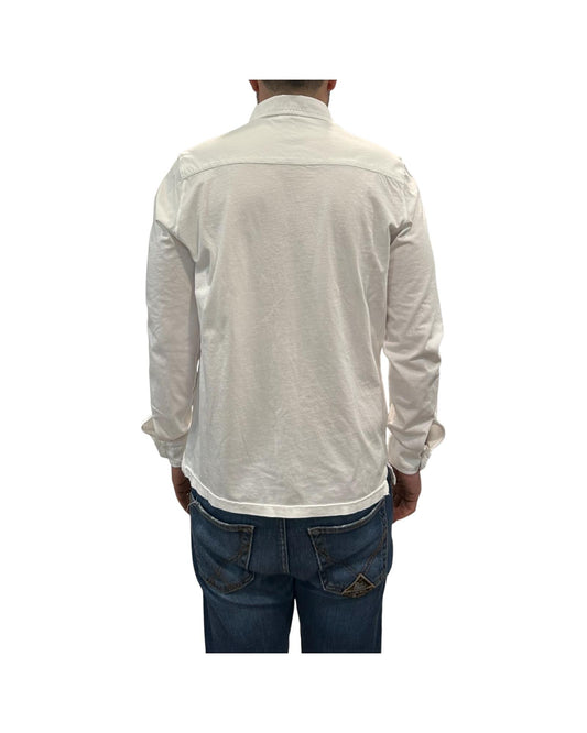 Camicia Uomo Hartford in cotone White 6501 WHITE BL'KER 