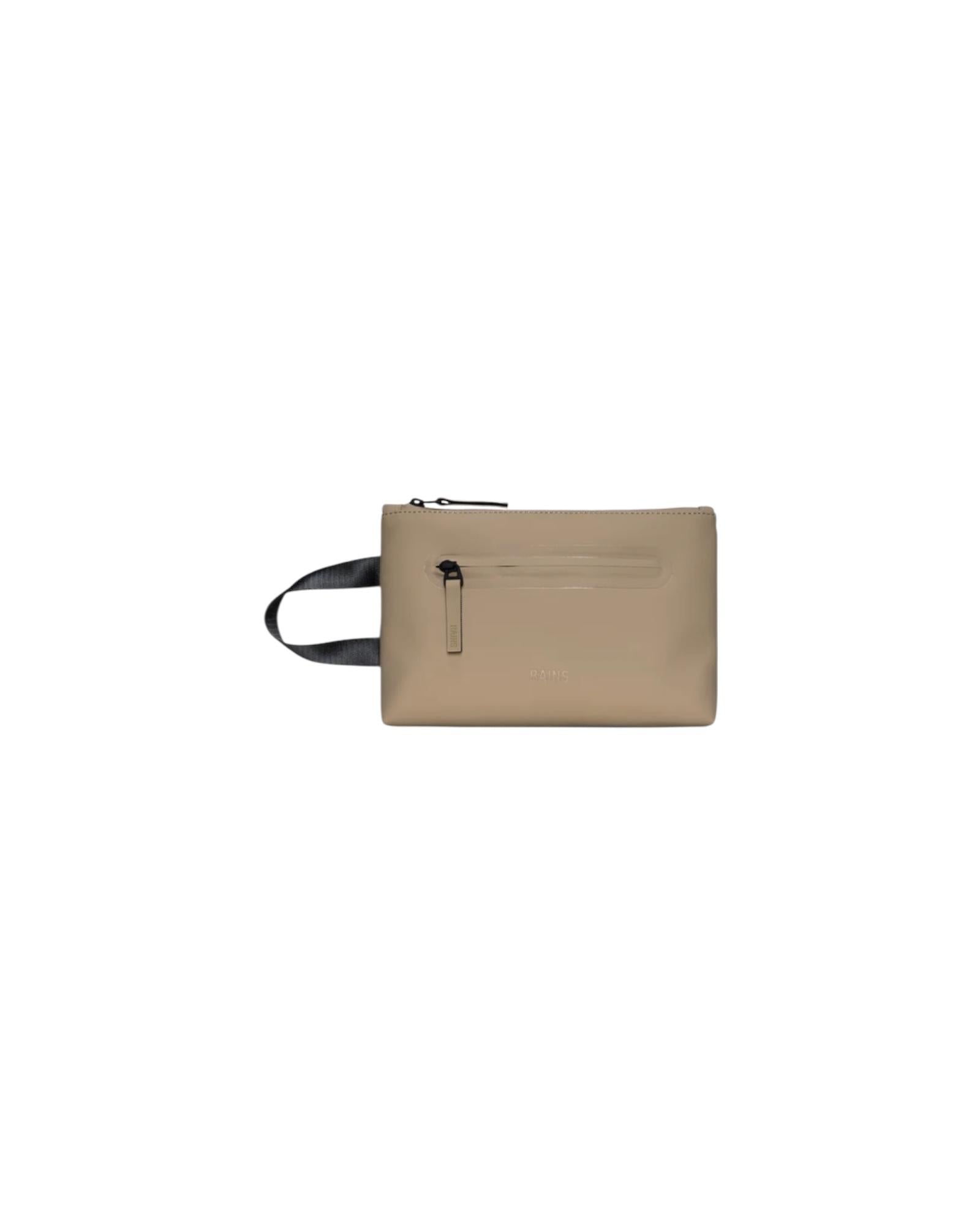 2 Zip Cosmetic Bag Beige RA16250 BEI RAINS 