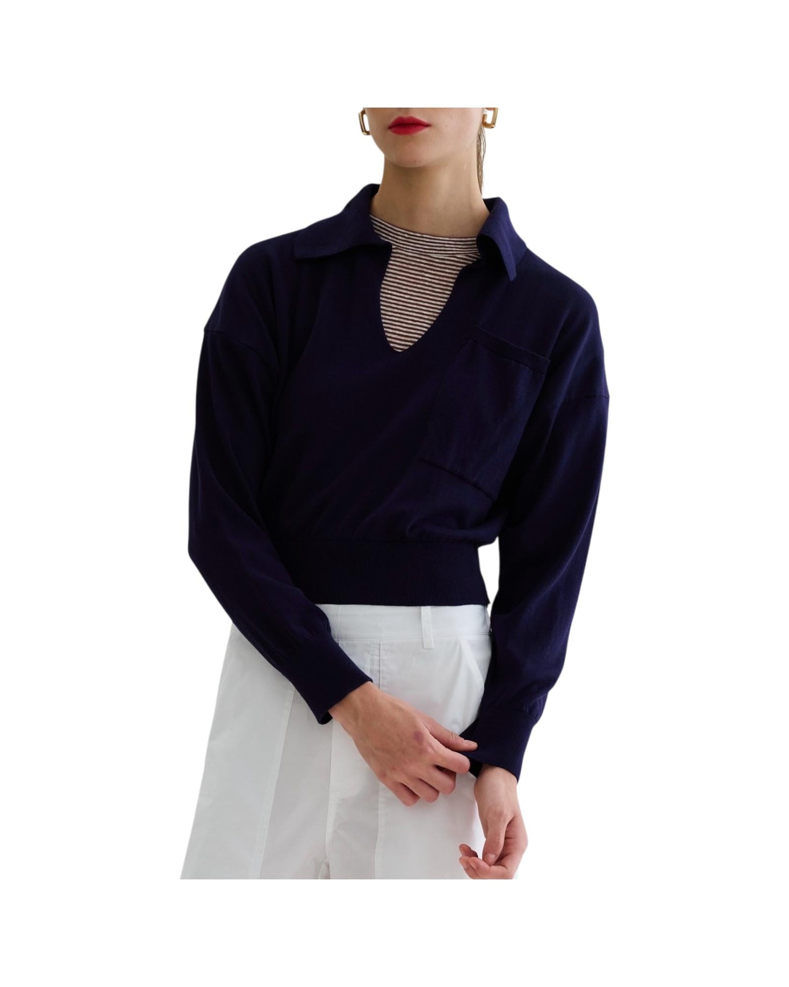 Polo con taschino Navy M28 916 222 FLOOR 