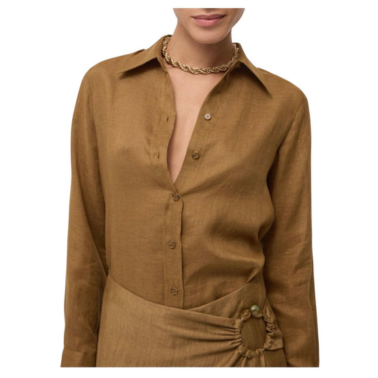 Camicia in lino Rhum MSM DC5272 RHUM OTTOD'AME 