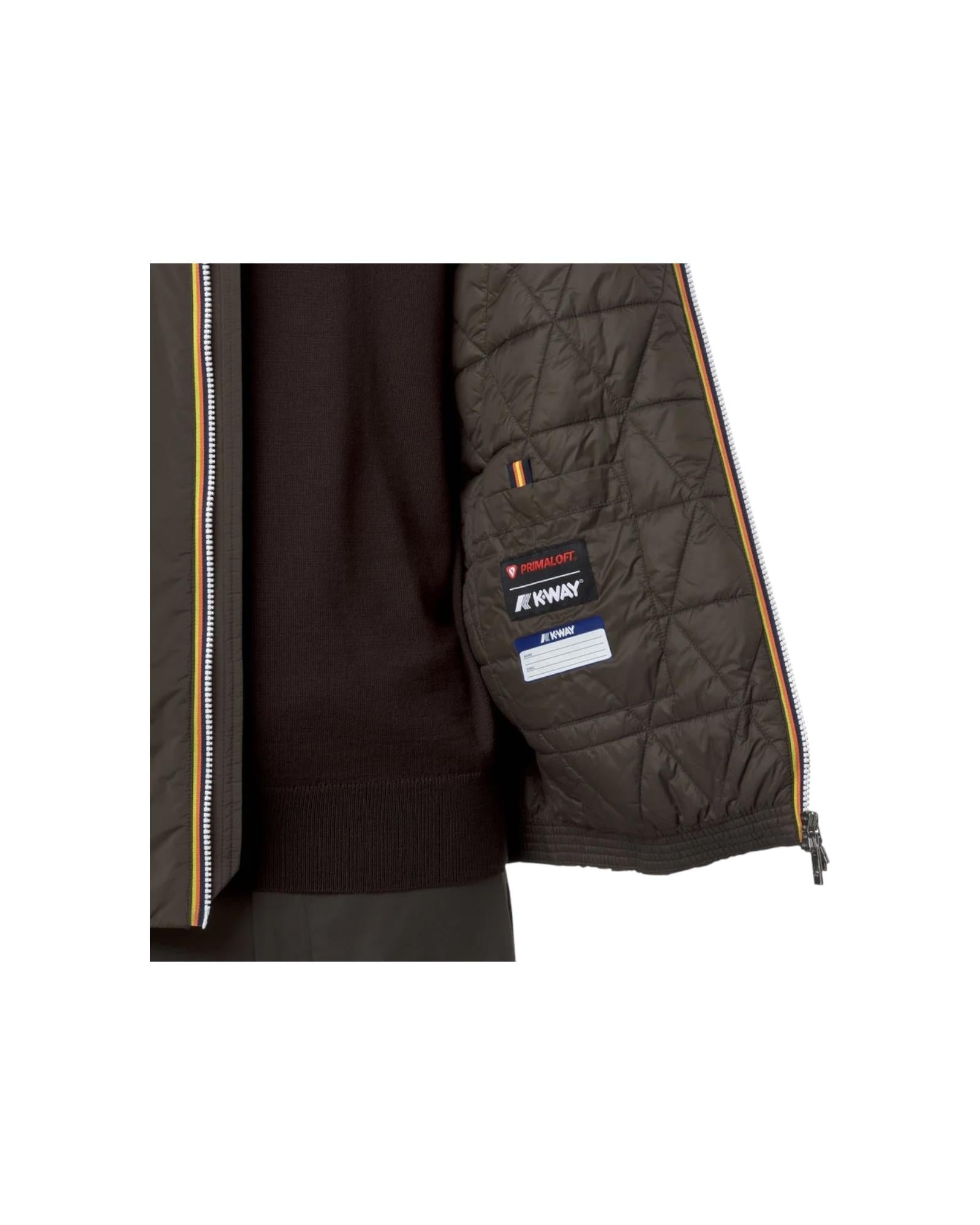 Giacca invernale uomo Black olive K2136CW XRG K-way 