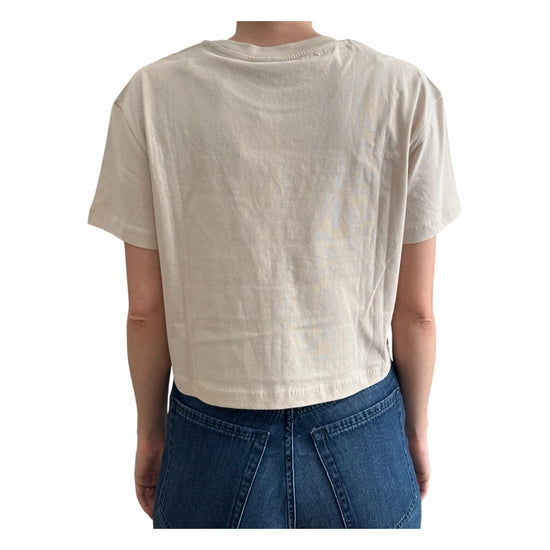 T-shirt crop Arukia beige ARUKIA 40019 SAVE THE DUCK 