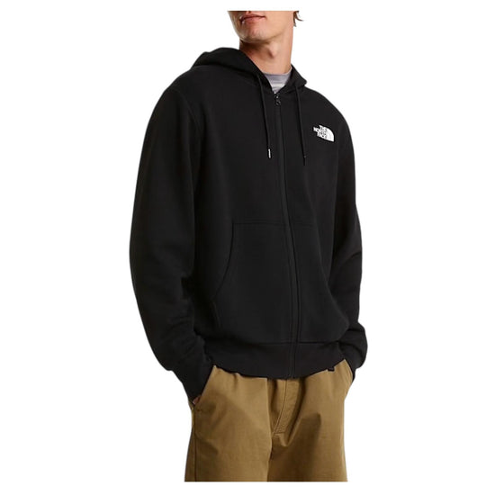 Felpa con cappuccio Simple Dome Black M SD LIGHT REG BLACK THE NORTH FACE 