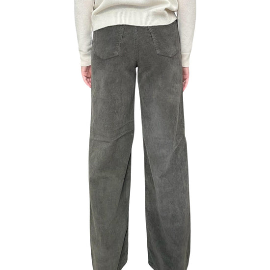 Pantalone Selene Palazzo in velluto Militare SELENE 10 MILITARE God save denim 