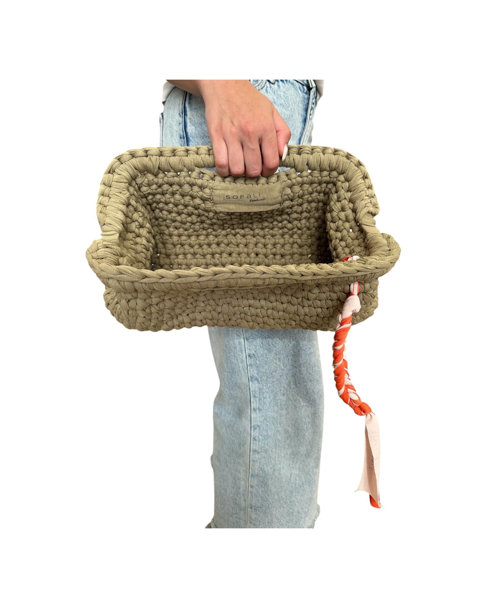 Clutch Bag Sofa grande Verde militare SOFA VERDE MILITARE SOFALI' 