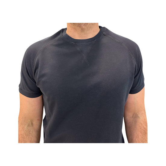 T-shirt Uomo Salem Raglan Piquet Navy 1006 03 NAVY BL'KER 