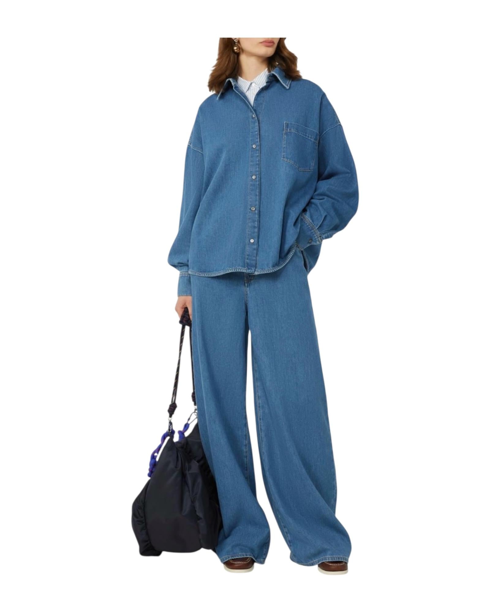 Camicia in denim di cotone FOGGIA 002 MAX MARA WEEKEND 