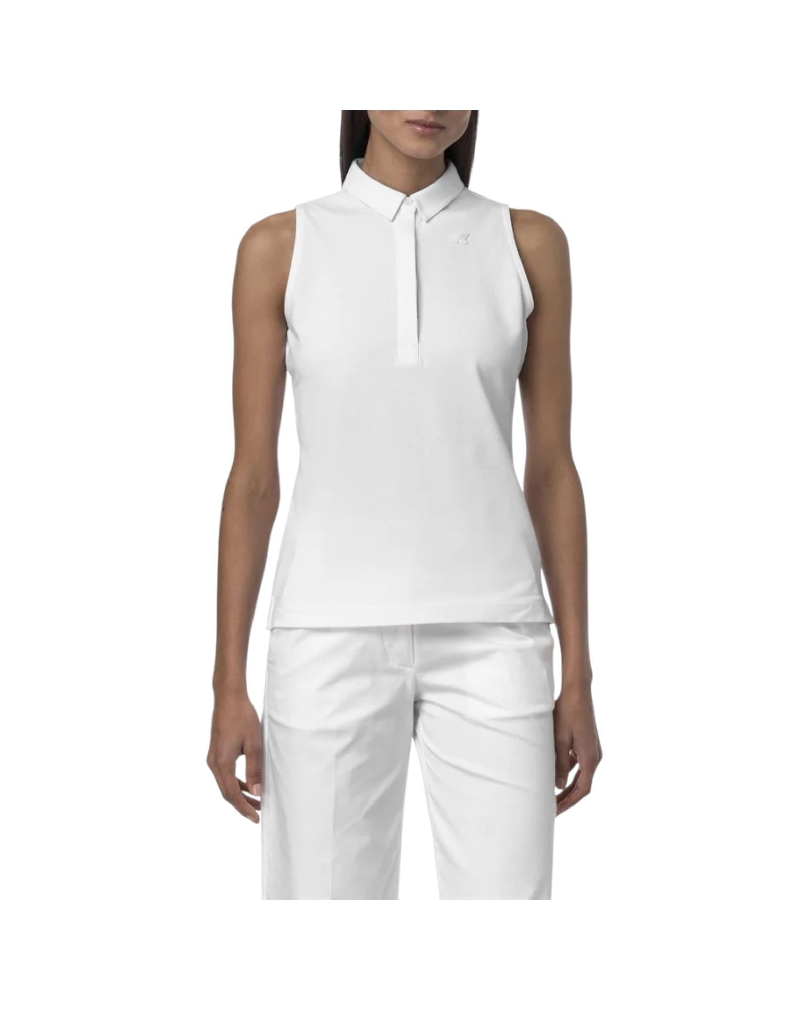 Polo Adour piquet White K1127HW 001 K-WAY 