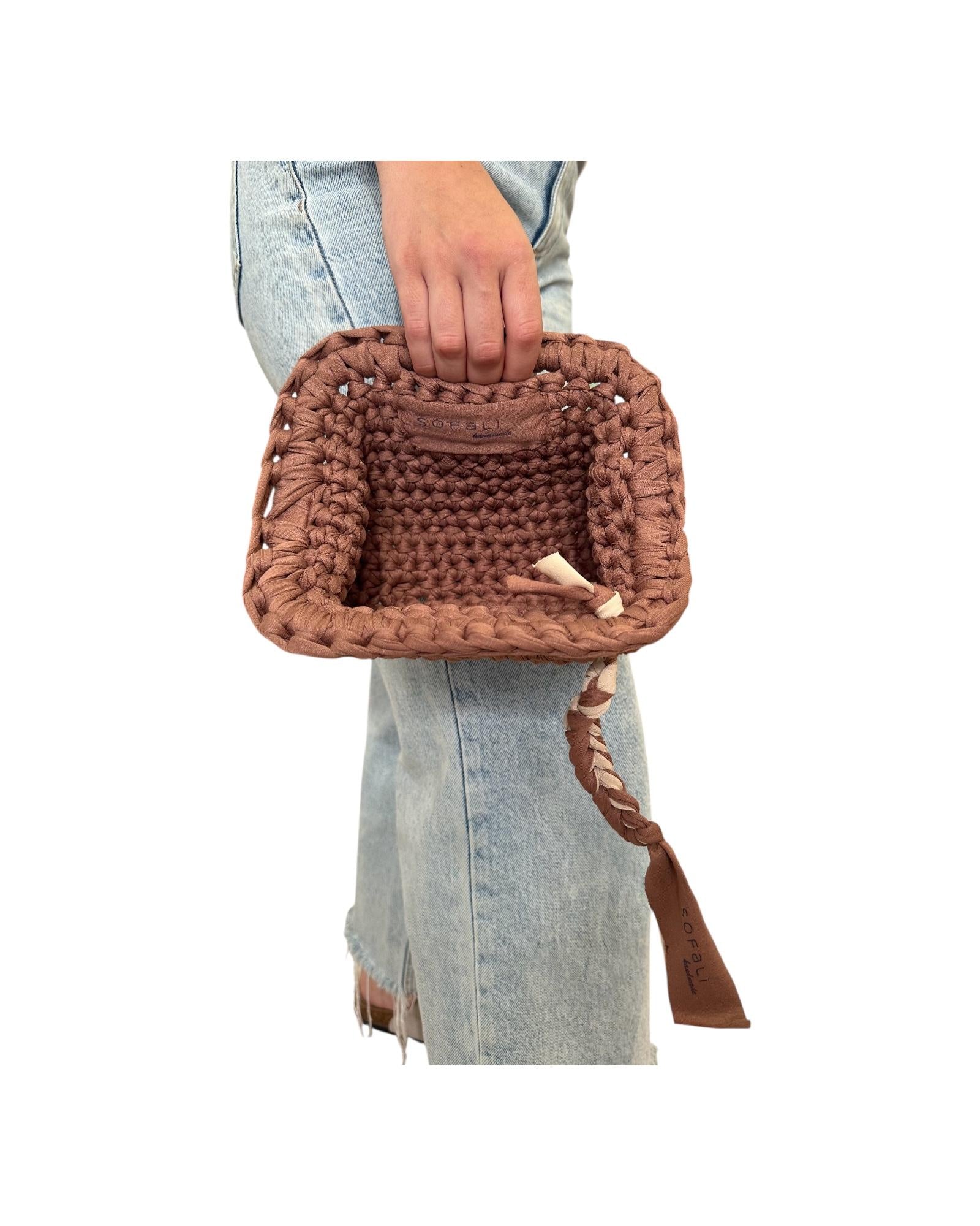Clutch Bag Sofalina media Nocciola SOFALINA NOCCIOLA SOFALI' 