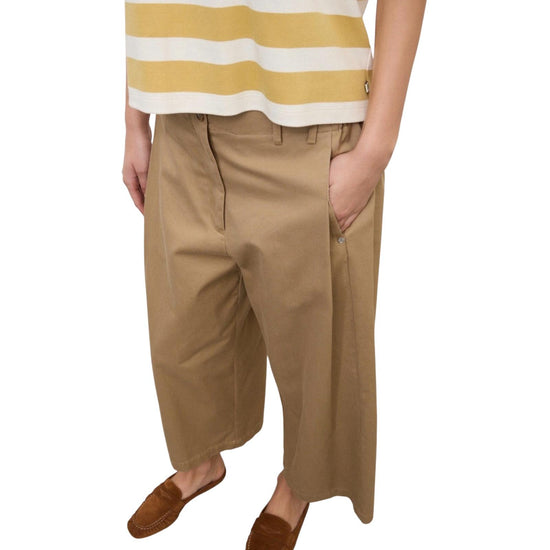 Pantalone cropped in cotone Corda LDR DP0037 CORDA OTTOD'AME 