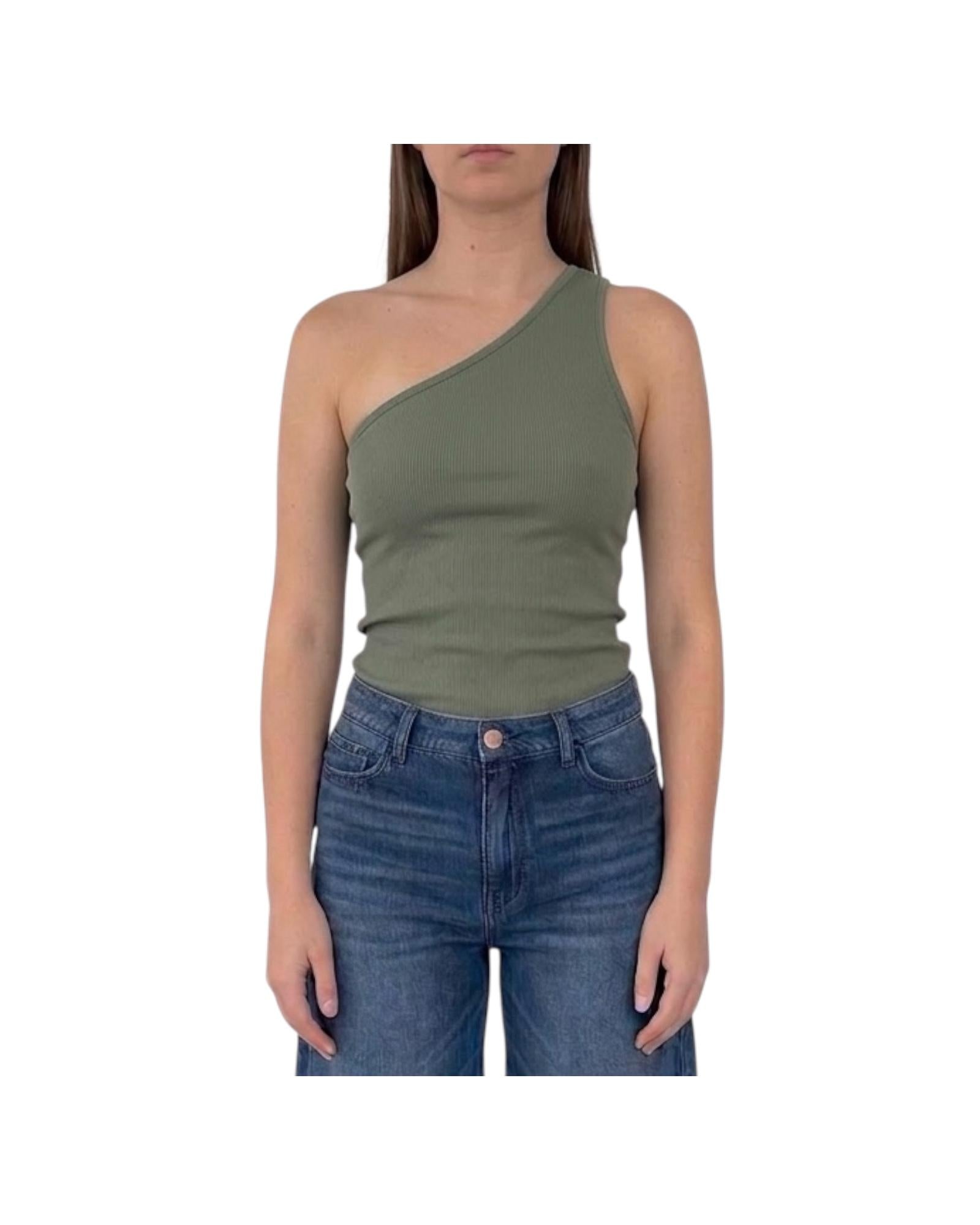 Top Monospalla Militare BLOSSOM MILITARE CHS 