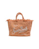 Borsa Colette in canvas di cotone pesca