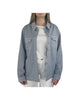 Camicia Demetra Over size Sky blue