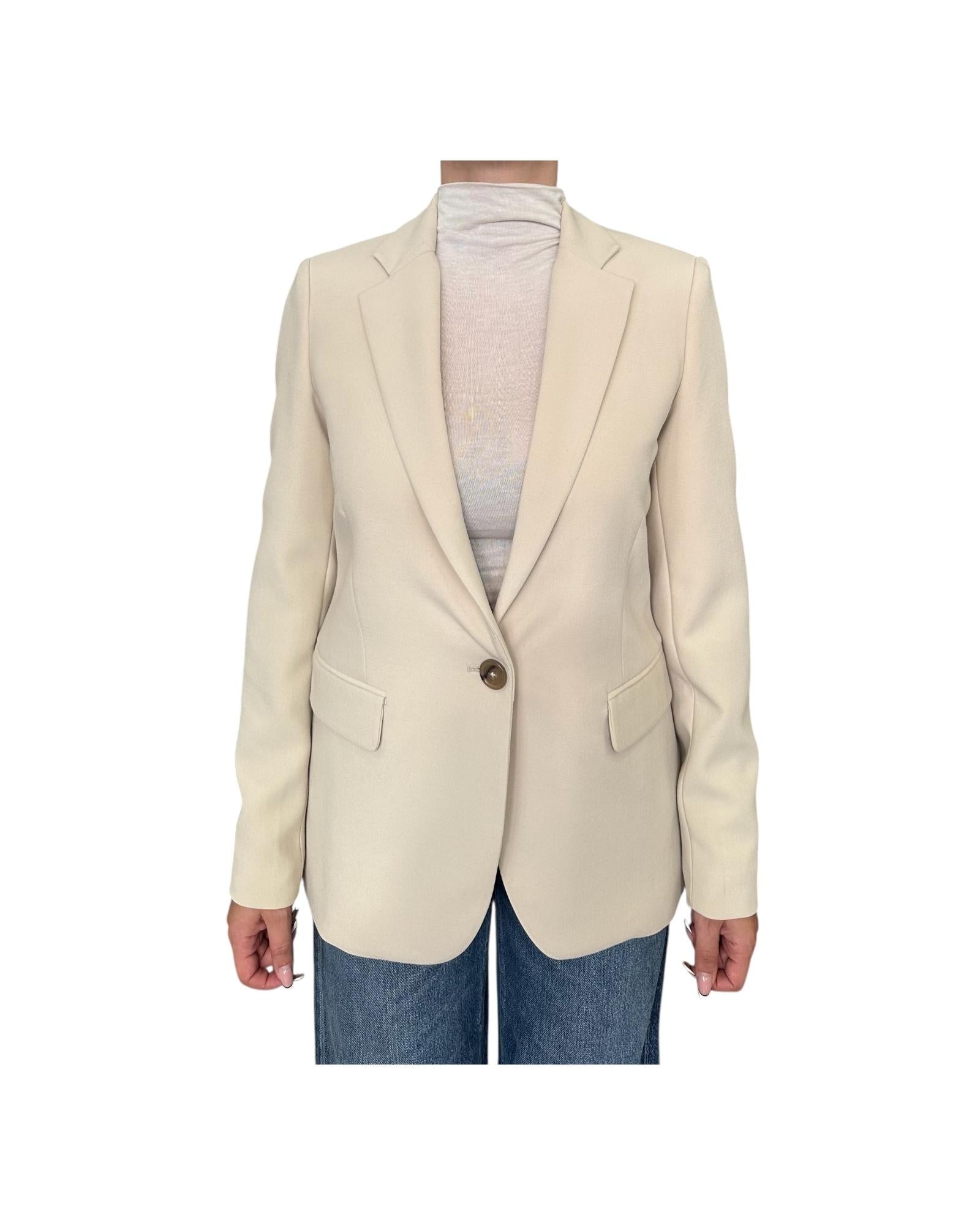 Blazer monopetto Ecru LIM DG6026 ECRU OTTOD'AME 