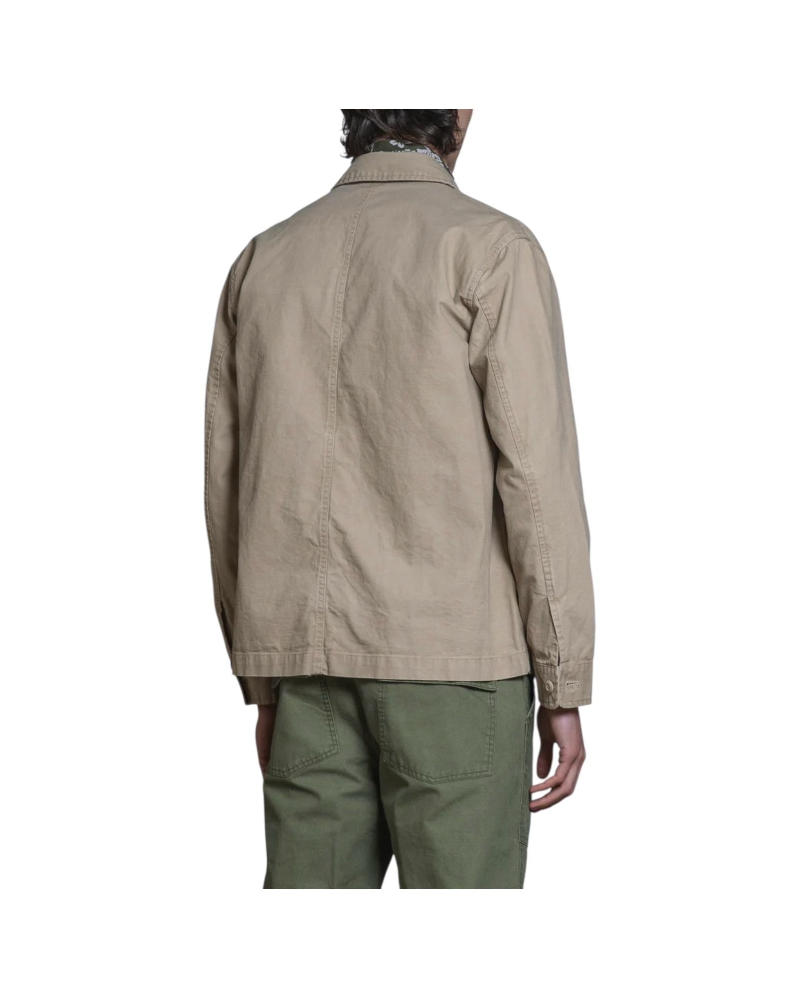 Overshirt in cotone Wash desert GATOR SLBC68 IMPURE 