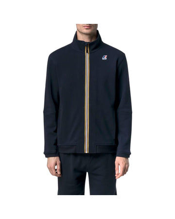Felpa a collo alto Blue depth K1126IW K89 K-WAY 