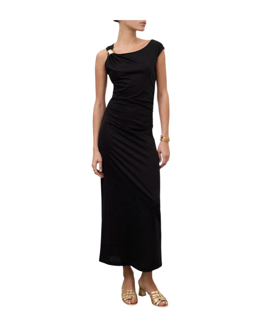 Abito lungo Nero JCK DA5353 NERO OTTOD'AME 