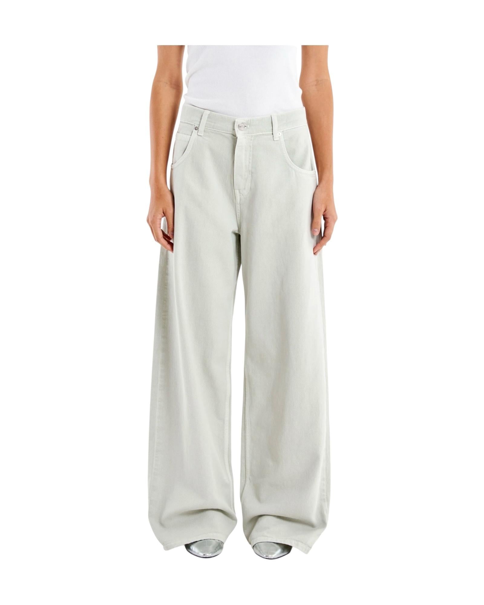 Jeans Mia Baggy Verde DAB5148 VERDINO VICOLO 