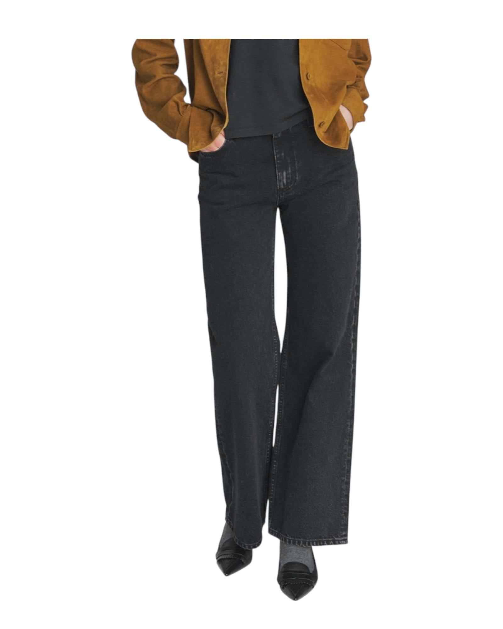 Jeans Wide leg Denim black RND354N0943033 C0998 ROY ROGER'S