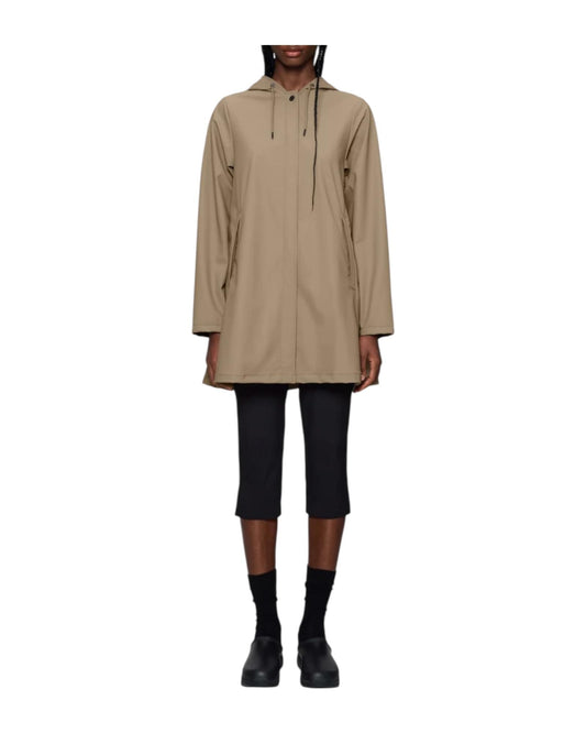 Giacca A-Line Beige RA18050 BEI RAINS 