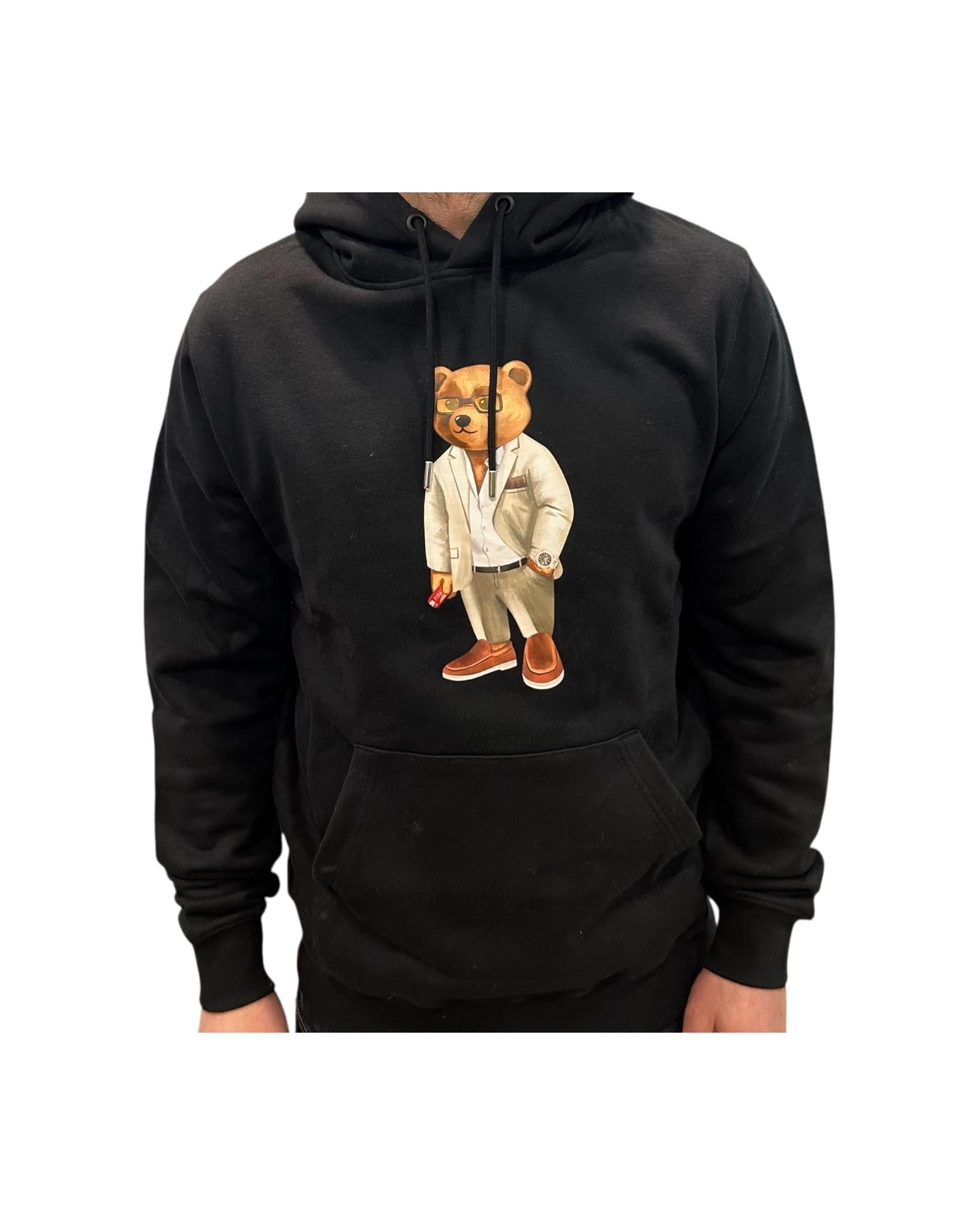 Felpa con cappiccio Black FILOU92 HOODIE BLACK BAron filou 