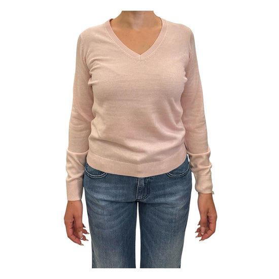 Maglione scollo a V Malva 97621 055 CAVALIERI MILANO 