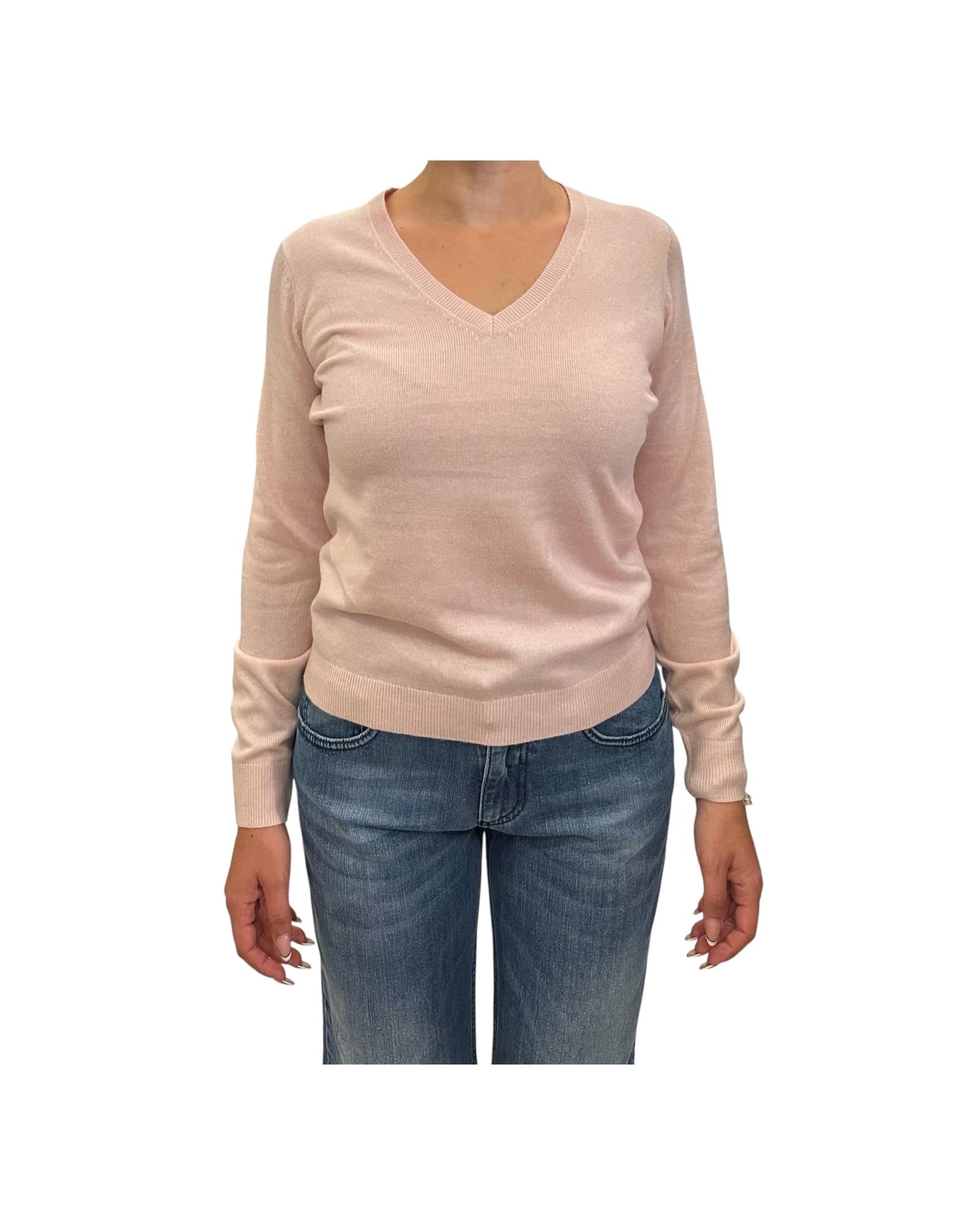 Maglione scollo a V Malva 97621 055 CAVALIERI MILANO 