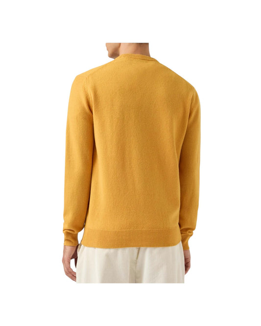 Magliore Regent in lambswool Mustard REGE011 00045I MC2 SAINT BARTH 