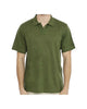 Polo in lino Verde militare