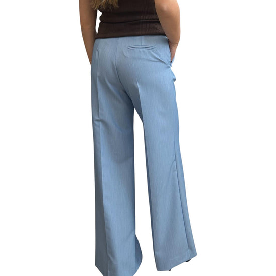 Pantalone Palazzo Azzurro PCB Q063 AZZURRO HAVEONE 
