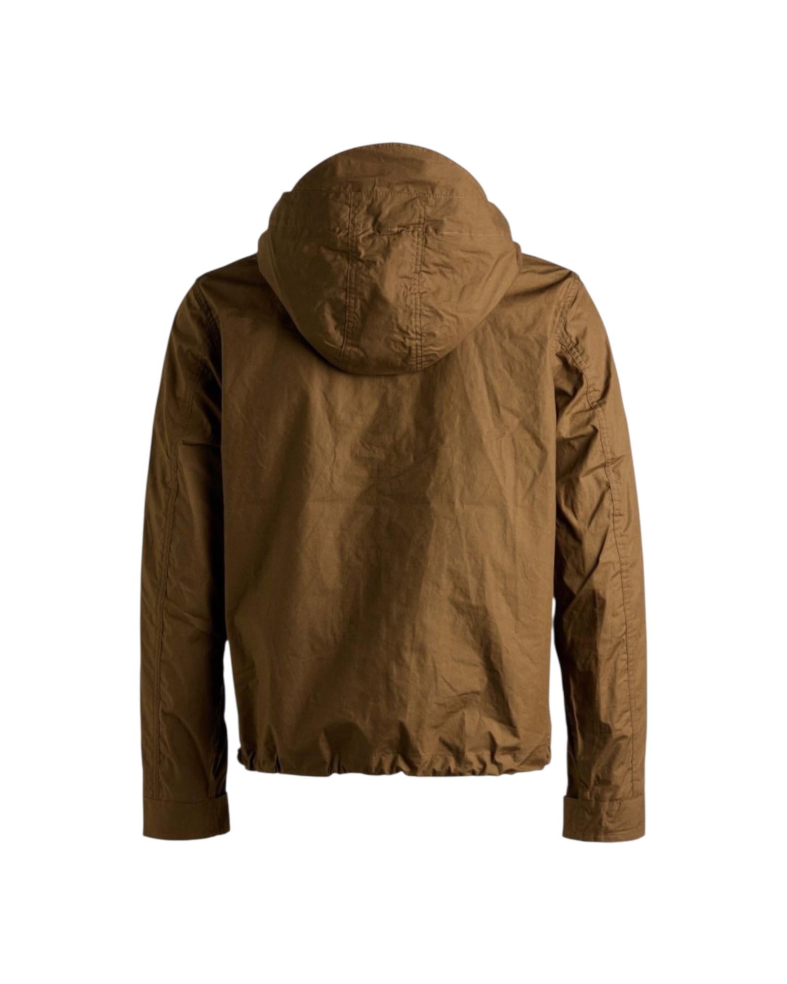 Blazer Coat with Hood Dark tan 6006CE DARK TAN MANIFATTURA CECCARELLI 