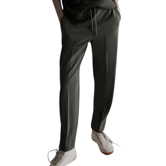 Jogger in twill stretch Oliva SEME 002 MARELLA 