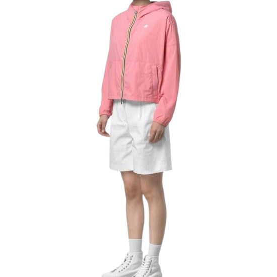 Giacca corta Over Pink Geranium K6141NW Q28 K-WAY 