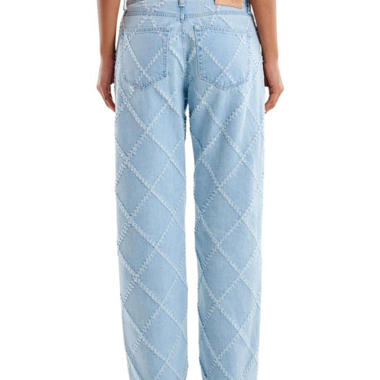 Jeans Alex fantasia rombi DD5023 DENIM CHIARO VICOLO 