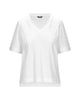 Leda Jersey tinta unita bianco