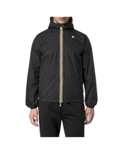Giacca corta reversibile Black pure Green lichen