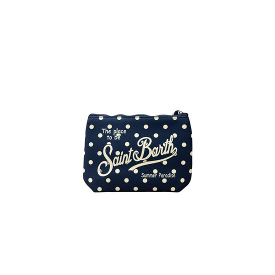 Pochette Aline Pois blu ALIN001 03285L MC2 SAINT BARTH 