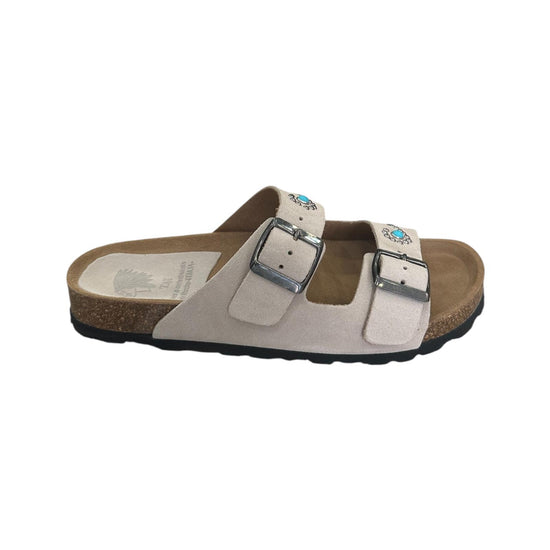 Sandali Buckle Crudo BUCKLE 075 CRUDO TAJI 