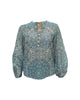 Harper Women's Bandana Print Blouse