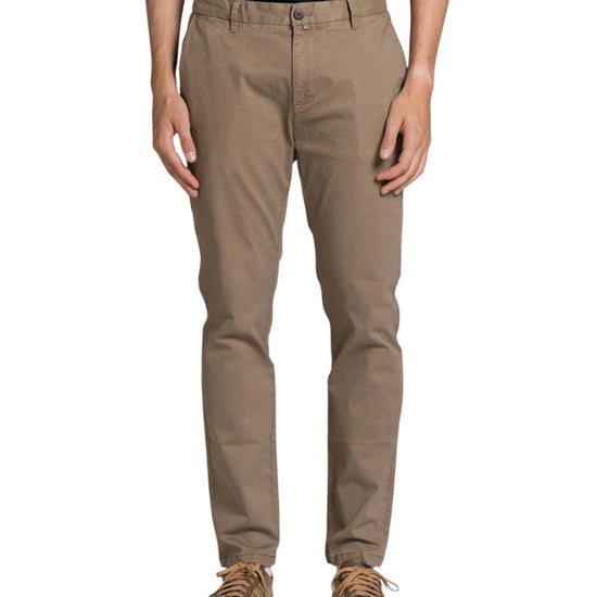 Pantalone in twill stretch Mud BRYAN TWSC43 IMPURE 