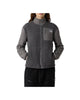 Giacca in pile Yumiori con cerniera integrale donna Anthracite