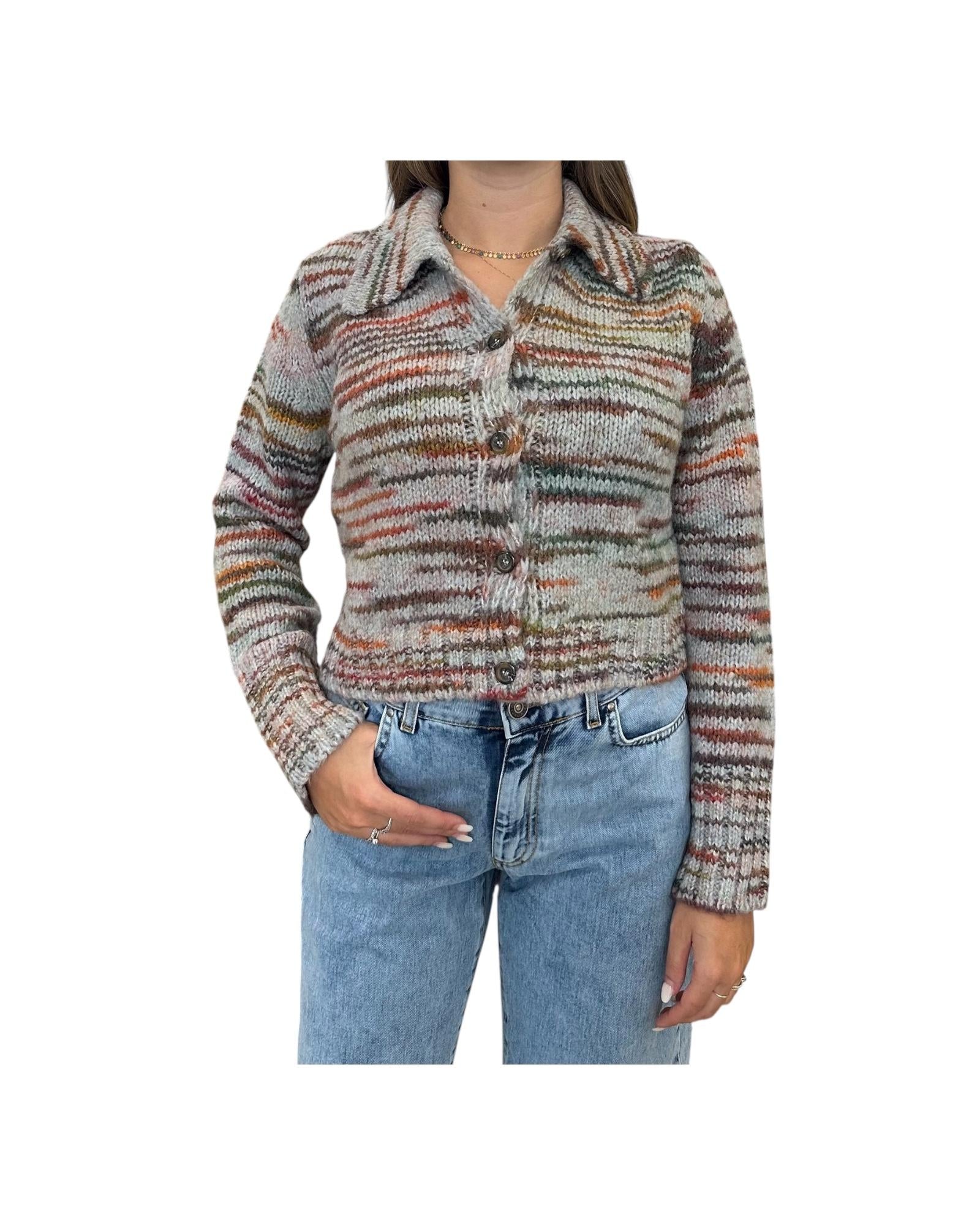 Maglione Crop Resina C12 821 104 Floor 