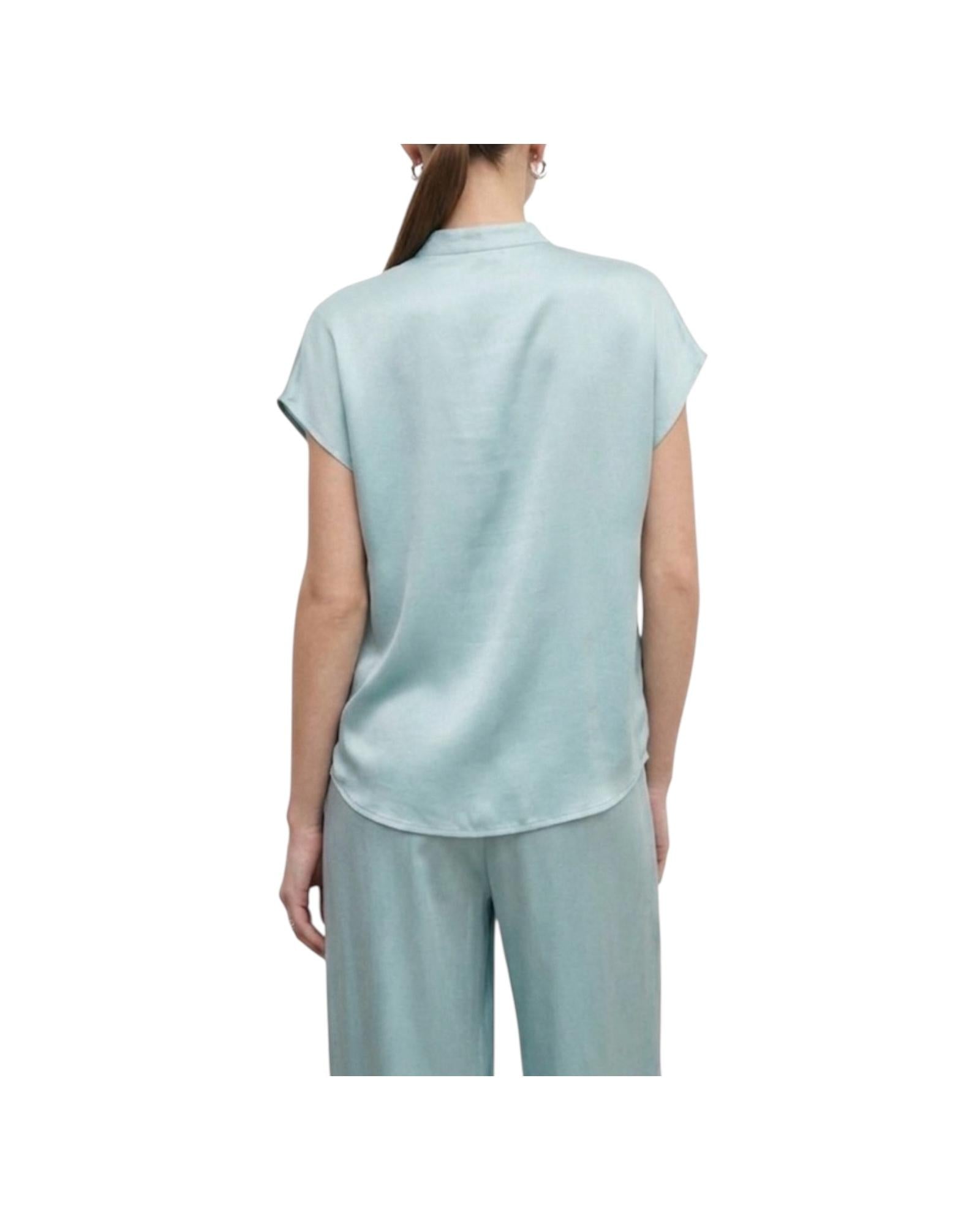 Camicia in raso di viscosa Opale FVA DC5237 OPALE OTTOD'AME 