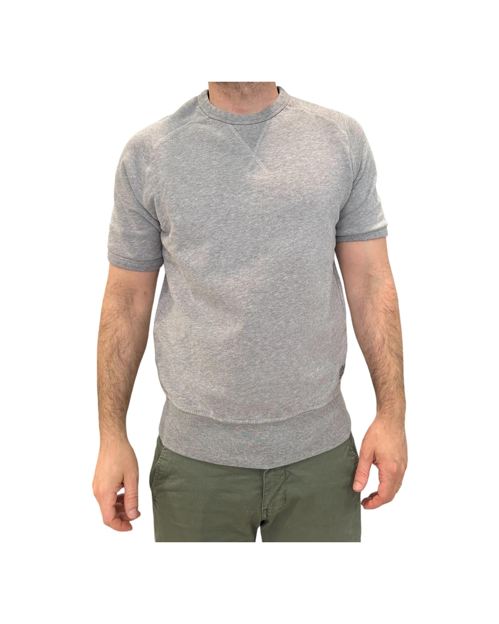 Felpa uomo Bar Harbour Grey melange. 4008 GREY MELANGE BL'KER