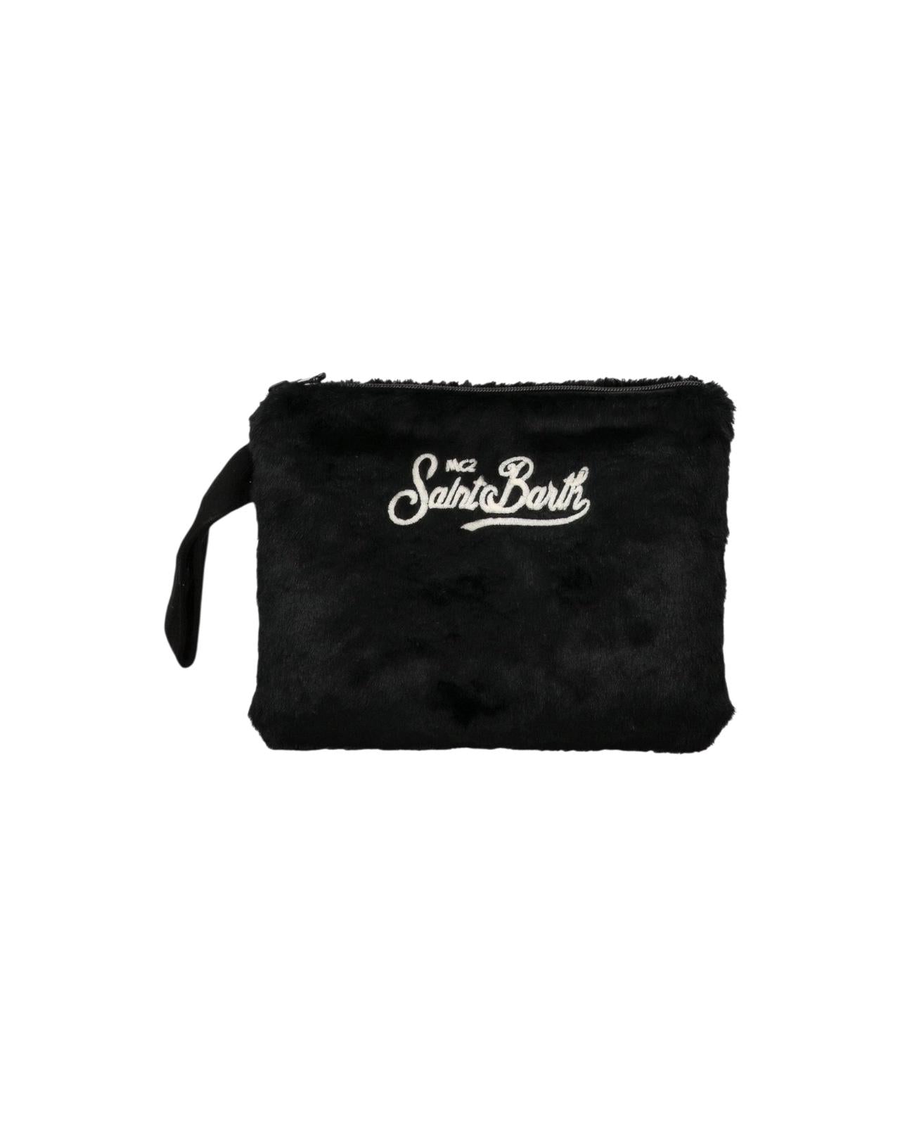 Pochette Pareasy Fur Nero PARE004 00207I MC2 SAINT BARTH 