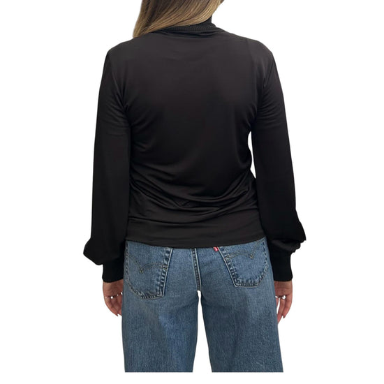 Blusa in viscosa Nero QUASAR 004 MARELLA 